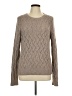 Ann Taylor LOFT Chevron-herringbone Tan Pullover Sweater Size L - photo 1