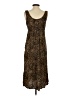 Old Navy 100% Rayon Animal Print Brown Cocktail Dress Size S - photo 2