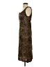 Old Navy 100% Rayon Animal Print Brown Cocktail Dress Size S - photo 5