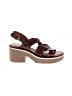 Clergerie 100% Leather Brown Sandals Size EU 40 - photo 1