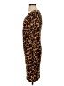 Jennifer Lopez Animal Print Brown Casual Dress Size S - photo 5