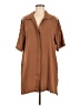 Chico's 100% Polyester Brown Casual Dress Size Med (1) - photo 1