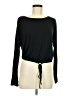 Love, Fire Black Long Sleeve Top Size M - photo 1