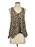 Sace Brown Sleeveless Blouse Size S - photo 1