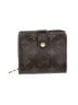Louis Vuitton Graphic Brown Monogram Canvas Zip Compact Wallet One size - photo 1
