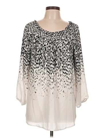 Sharagano 3/4 Sleeve Blouse (view 1)