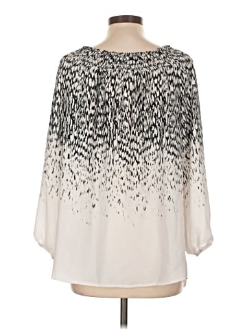 Sharagano 3/4 Sleeve Blouse (view 2)
