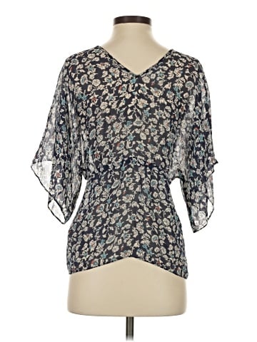 Quiksilver Short Sleeve Silk Top (view 2)