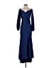 Unbranded Blue Cocktail Dress Size XS (estimated) - photo 1