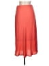 A New Day 100% Polyester Solid Orange Casual Skirt Size L - photo 2