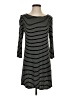 Amour Vert Stripes Black Casual Dress Size XS - photo 1