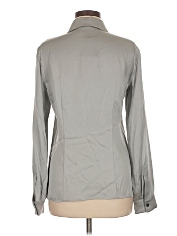 Michael Kors Collection Long Sleeve Blouse (view 2)
