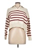 Assorted Brands Stripes Ivory Pullover Sweater Size L - photo 1