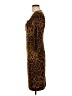 Roberto Cavalli Animal Print Brown Cocktail Dress Size 12 - photo 5