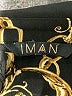 IMAN 100% Polyester Gold Long Sleeve Blouse Size S - photo 7