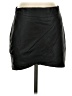 Mason 100% Polyester Black Faux Leather Skirt Size 0 - photo 1