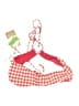 Berlook Checkered-gingham Red Swimsuit Top Size S - photo 2
