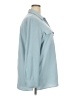 Hilary Radley 100% Polyester Solid Blue Long Sleeve Blouse Size XXL - photo 4