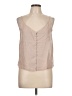 Thread & Supply 100% Lyocell Tan Sleeveless Blouse Size L - photo 1