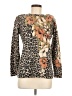 Assorted Brands Animal Print Tan Cardigan Size L - photo 1
