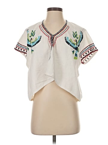 FARM Rio Short Sleeve Blouse (view 1)
