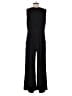 Tahari by ASL Solid Black Jumpsuit Size 2 - photo 2