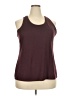 Athletic Works 100% Polyester Burgundy Active Tank Size 22 - photo 1