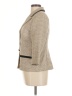 DANILLO 100% Polyester Tweed Ivory Blazer Size 8 - photo 5