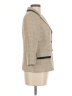 DANILLO 100% Polyester Tweed Ivory Blazer Size 8 - photo 4