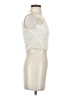 Unbranded Ivory Sleeveless Top Size S - photo 4