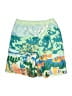 Hanna Andersson 100% Polyester Green Board Shorts Size 10 - photo 2