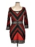 Flying Tomato 100% Polyester Graphic Red Casual Dress Size L - photo 1