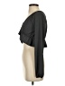 Aster 100% Polyester Black Long Sleeve Blouse Size S - photo 5