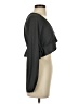 Aster 100% Polyester Black Long Sleeve Blouse Size S - photo 4
