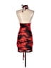 Shein Tie-dye Red Cocktail Dress Size 4 - photo 2