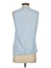 Shein 100% Polyester Blue Sleeveless Top Size 4 - photo 2