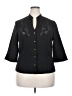 Covington Black 3/4 Sleeve Blouse Size 18 - photo 1