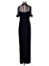 CeCe 100% Polyester Black Jumpsuit Size 2 - photo 2