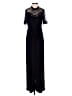 CeCe 100% Polyester Black Jumpsuit Size 2 - photo 1