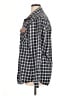 Assorted Brands Plaid Gray Long Sleeve Blouse Size XL - photo 5
