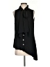 Daniel Rainn 100% Polyester Black Sleeveless Blouse Size S (estimated) - photo 1