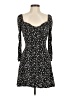 Trixxi Hearts Black Casual Dress Size M - photo 1