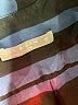 Zoe & Sam Stripes Gray 3/4 Sleeve Blouse Size M - photo 7