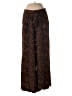 Just Animal Print Brown Casual Pants Size M - photo 1