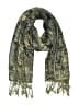 Unbranded Damask Paisley Gray Blue Scarf One size - photo 1