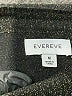 Evereve Black Long Sleeve Top Size M - photo 7