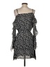 Intermix 100% Polyester Animal Print Gray Cocktail Dress Size S - photo 2