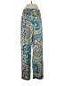 The Korner Paisley Teal Casual Pants Size 4 - photo 1