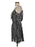 Intermix 100% Polyester Animal Print Gray Cocktail Dress Size S - photo 5