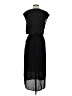 dalia 100% Polyester Solid Black Casual Dress Size S - photo 2